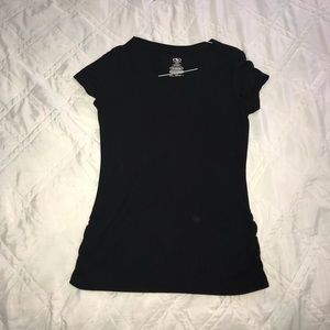 plain black t-shirt
